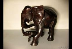 在古代木头雕刻的大象代表什含义(木雕象可以摆放在办公桌吗)