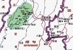 缅甸玉石产地地图(缅甸产玉石的地方)
